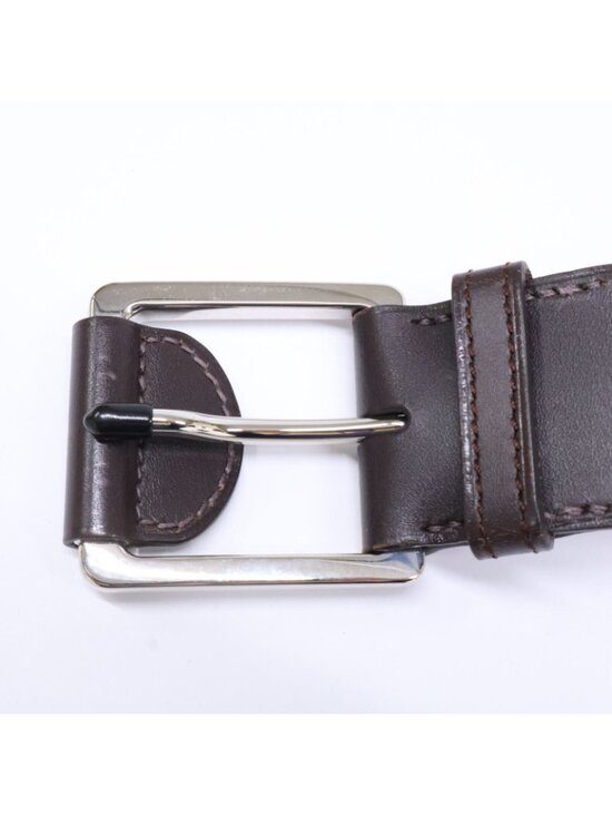 Hermes Buckle T with Tab Leather 95 Belt main image 5